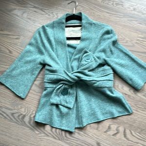 Three-quarter sleeve, Robin sweater by Anthropologie